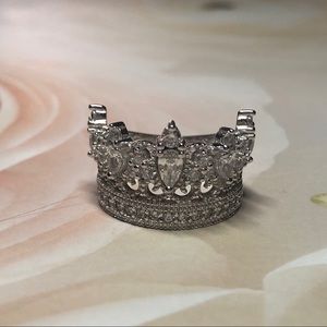 .925 Charmed Aroma Cinderella Crown Ring
